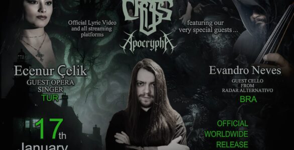 THE CROSS: Lançamento de “Apocrypha” — O despertar do Doom Metal sul-americano em 2026 acontece neste sábado (17); saiba como ouvir