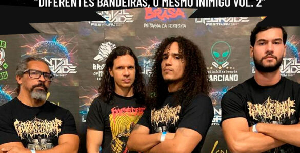 GORENCEPHALIC: “Human Waste Colony” ganhará destaque na coletânea “Diferentes Bandeiras, o Mesmo Inimigo vol. 2”