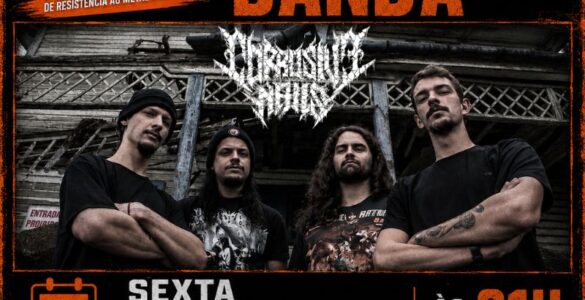 CORROSIVE NAILS: A força do Death/Thrash Metal catarinense detalha evolução musical em entrevista ao ‘Metal com Batata’ – assista!