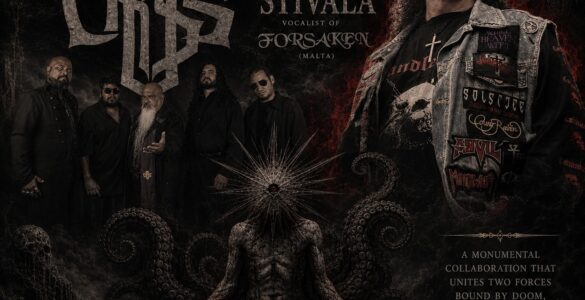 THE CROSS: Aliança histórica com Leo Stivala é selada no novo single “Axiom of Ash: The Slow Collapse of Order”