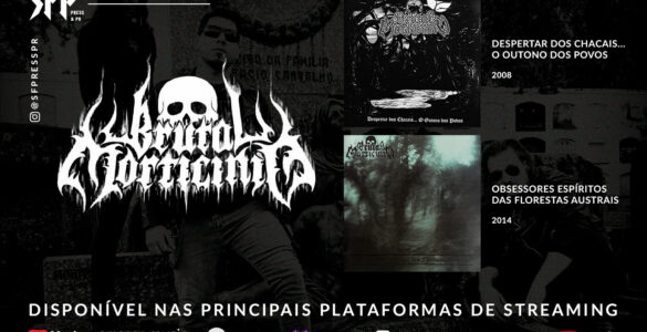 BRUTAL MORTICÍNIO: Clássicos do Pagan/Black Metal chegam oficialmente às plataformas de streaming – ouça agora!