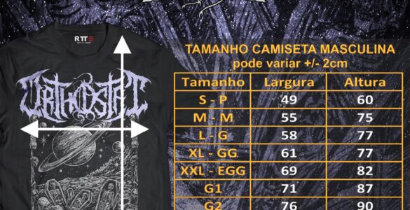 ORTHOSTAT: Nova linha oficial de merchandising entra em pré-venda e será lançado neste fim de semana no ‘Metal Joinville: Mosh Feast’ em Joinville/SC
