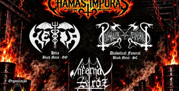 HÉIA: Veteranos do Black Metal nacional confirmam apresentação e faixas inéditas no ‘Chamas Impuras Fest’ em Santa Catarina